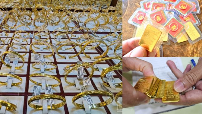 Mở cửa năm mới 1/1/2026, giá vàng hôm nay trượt sâu, vàng miếng và vàng nhẫn đồng loạt lao dốc khiến thị trường dậy sóng
