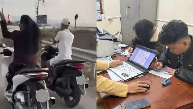 Clip ‘biểu diễn’ trên đường Nghệ An gây phẫn nộ, CSGT vào cuộc xác minh hàng loạt vi phạm cần xử lý nghiêm