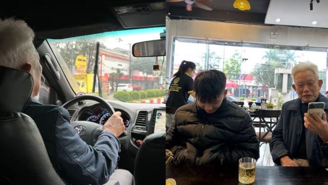 Ông cụ 80 tuổi vẫn minh mẫn, tự lái xe ô tô chở con cháu đi chơi gây sốt mạng xã hội