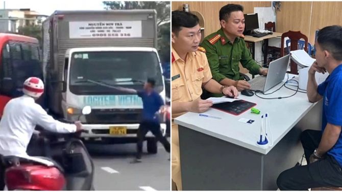 Danh tính tài xế ô tô tải chặn đầu, dùng hung khí đe dọa lái xe buýt ở Đà Nẵng, hé lộ nguồn cơn