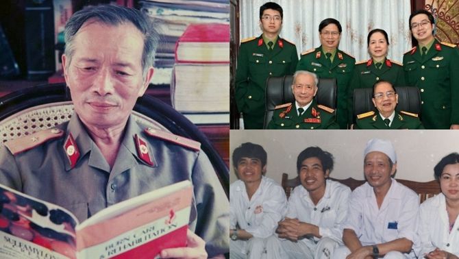 Gia đình duy nhất ở Việt Nam có 3 cha con cùng nhận Giải thưởng Hồ Chí Minh, 2 người là tướng y khoa kiệt xuất