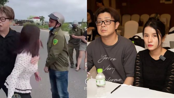 Chấn động clip bà Nhân Vlog lao vào đánh người phụ nữ tới tấp để bảo vệ chồng, nguồn cơn ra sao?