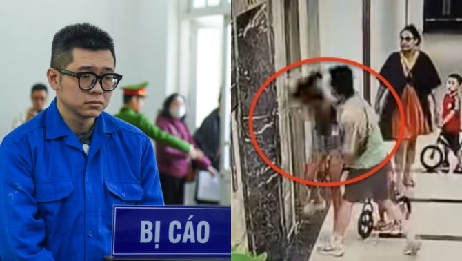 Hà Nội: Phiên tòa xét xử người đàn ông hành hung cô gái tại chung cư, có lời khai sốc tại toà