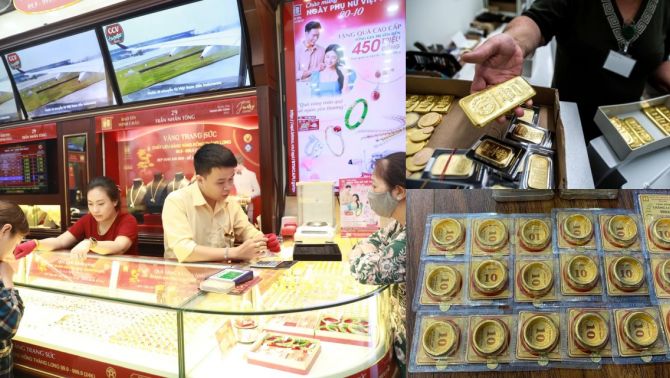 Giá vàng chốt phiên 7/1 biến động khó lường: Thế giới hạ nhiệt, vàng SJC và vàng nhẫn vẫn neo cao kỷ lục