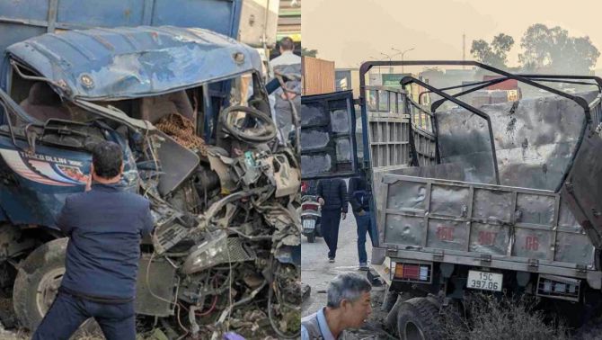 Khoảnh khắc kinh hoàng tại KCN Hải Phòng: Tình hình tài xế xe tải sau vụ đâm trực diện tàu hỏa