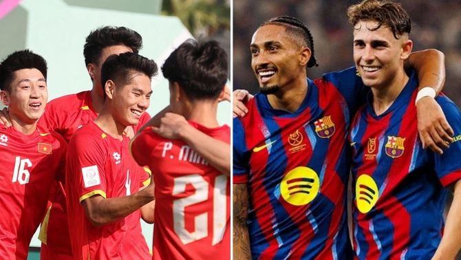 U23 Việt Nam gặp sự cố hy hữu trước trận Kyrgyzstan, HLV Kim Sang Sik 'đau đầu' vì Barcelona
