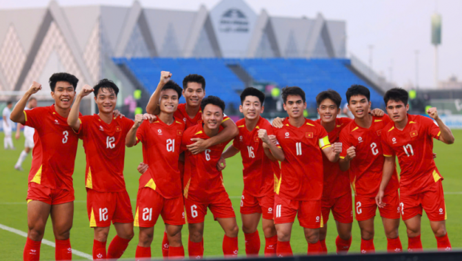 Hé lộ số tiền thưởng ‘khủng’ U23 Việt Nam nhận được khi giành chiến thắng 2 trận tại VCK U23 châu Á