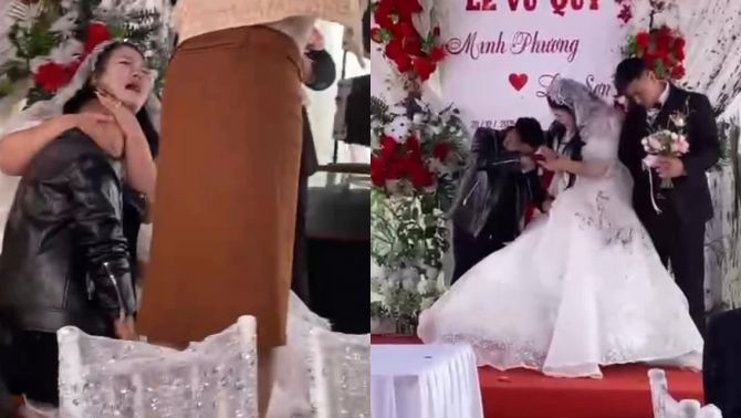 Vụ đám cưới bị tạt mắm tôm: Mâu thuẫn từ 2 năm trước, cô dâu áp lực vì loạt thông tin bịa đặt