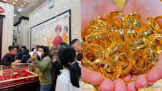 Giá vàng chốt phiên 11/1 tăng vọt khó tin, trong nước áp sát đỉnh mới khi thế giới giữ nhịp cao