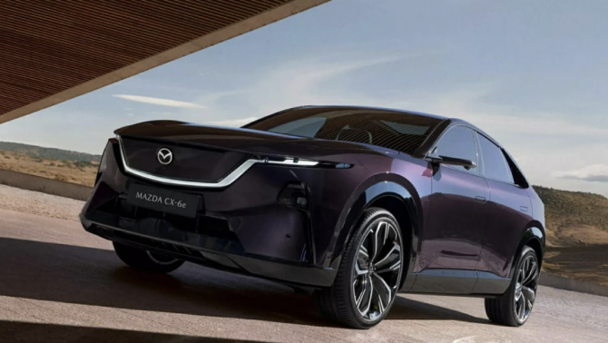 Mazda CX-6e ‘trình làng’: SUV điện mới toanh, thiết kế tương lai nhưng không dành cho tất cả