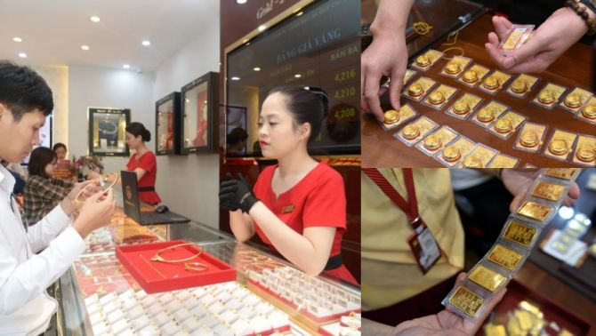 Diễn biến trái chiều giá vàng chốt phiên 13/1: Vàng nhẫn bật tăng mạnh, vàng SJC đứng yên, thế giới biến động