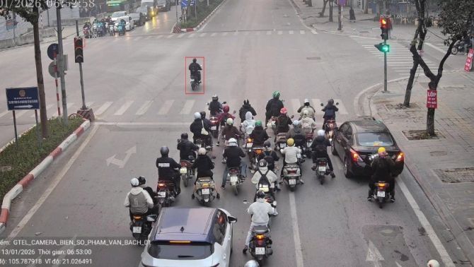 Hà Nội: Danh sách 232 trường hợp vi phạm giao thông được camera AI phát hiện phải nộp phạt nguội