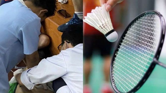 Nguyên nhân bàng hoàng vụ huấn luyện viên tử vong đột ngột sau một set đấu trên sân cầu lông