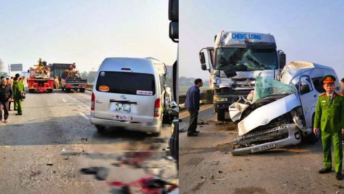 Diễn biến mới vụ tai nạn cao tốc Bắc Nam ở Thanh Hóa khiến 4 người chết, công an công bố kết quả kiểm tra lái xe