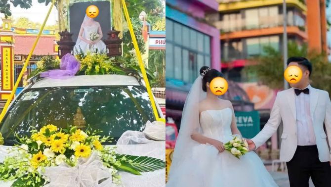 Vợ sắp cưới đột tử trước hôn lễ, chú rể làm một việc trên xe tang khiến triệu người khóc nghẹn
