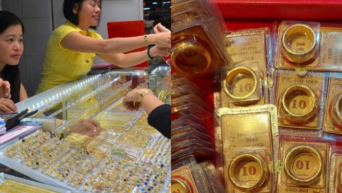 Giá vàng chiều 16/1 chững lại sau biến động mạnh: Vàng miếng, vàng nhẫn neo cao khiến nhà đầu tư dè chừng