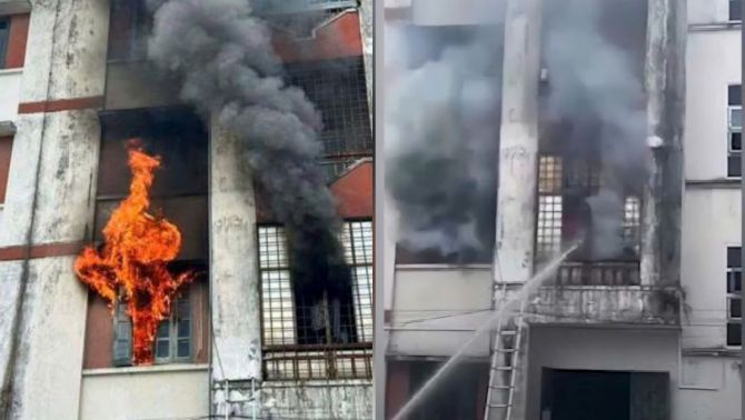 Hiện trường ám ảnh vụ cháy chung cư 5 tầng: Nhân chứng kể lại giây phút tháo chạy nghẹt thở