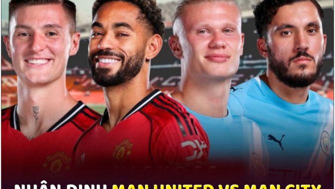 Nhận định bóng đá MU vs Man City - Vòng 22 Ngoại hạng Anh: Mbeumo trở lại, HLV Carrick gây bất ngờ?