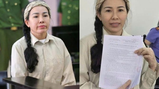 Chủ kênh YouTube Lan Đinh gây chú ý với thái độ lạ tại phiên tòa liên quan bà Nguyễn Phương Hằng