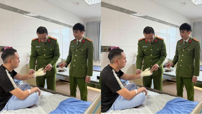 Danh tính người đàn ông đòi tự thiêu, hất xăng vào người đại úy công an rồi châm lửa, hé lộ nguồn cơn