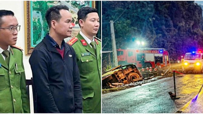 Thông tin nóng vụ xe khách lao xuống cống ở Quốc lộ 6 khiến 3 người chết, tài xế sẽ bị phạt thế nào?