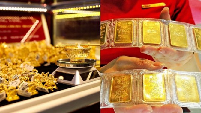 Giá vàng hôm nay chiều 18/01 bất ngờ ‘đứng im’, vàng miếng SJC và vàng nhẫn giữ mốc cao kỷ lục