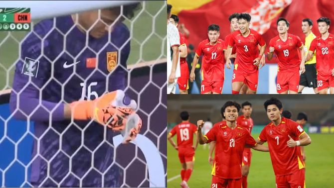 Chai nước bí mật giúp U23 Trung Quốc lập kỳ tích vào bán kết, U23 Việt Nam phải đặc biệt chú ý