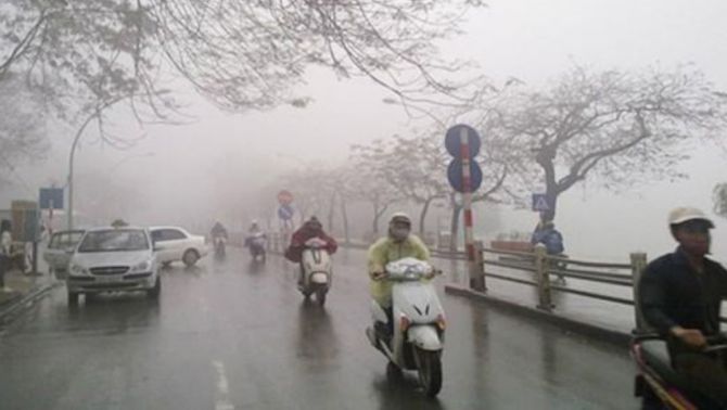 Miền Bắc chuẩn bị đón đợt rét đậm rét hại mới, mưa lạnh khiến có nơi chỉ còn 6 độ C