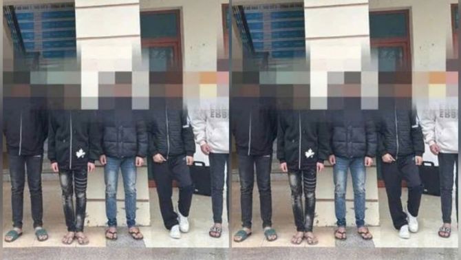 Hẹn nhau qua mạng xã hội, hai nhóm học sinh mang hung khí rượt đuổi náo loạn đường phố