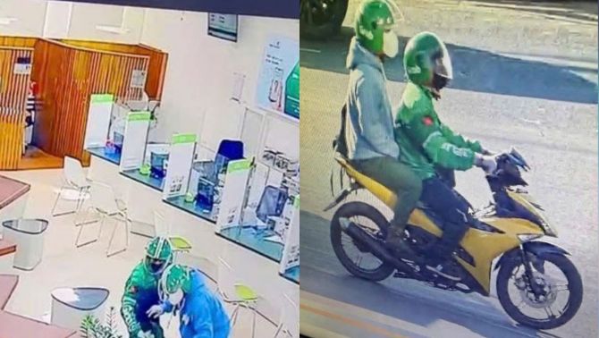 Vụ cướp ngân hàng ở Gia Lai: 2 kẻ giả danh Grab cầm súng cướp, lộ hành trình trốn thoát liều lĩnh