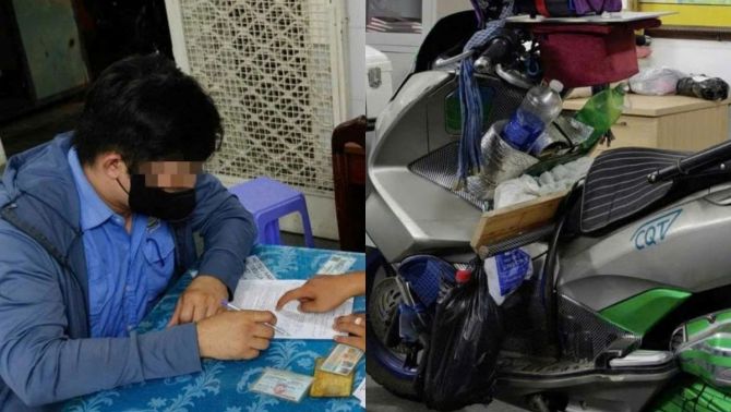 Mất xe máy vì sở thích buông cả hai tay, nghe nhạc khi đang lái xe tại TPHCM