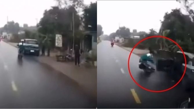 Phú Thọ: Nữ sinh tử vong tại chỗ vì xe con mở cửa bất cẩn, camera ghi lại cảnh tượng kinh hoàng