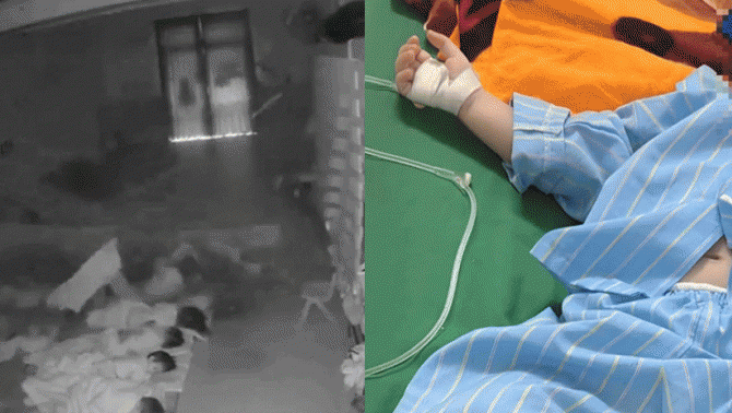 Vụ sập trần ở trường đè trúng 3 trẻ: 1 bé bị thương nghiêm trọng, lý do nhà trường chưa bồi thường?