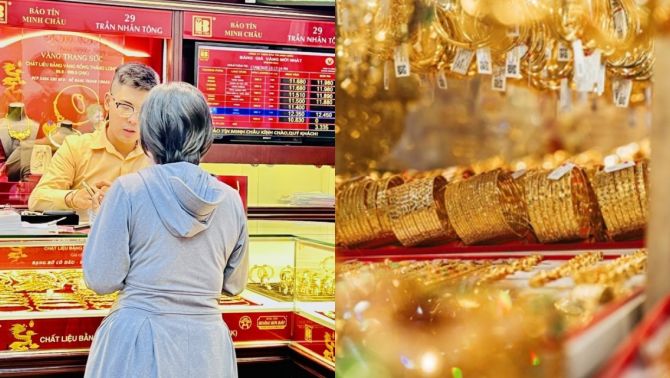 Giá vàng chốt phiên 22/1 bất ngờ quay đầu giảm: Vàng miếng, vàng nhẫn đồng loạt lao dốc