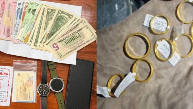 Lang thang tìm sơ hở, 2 thanh niên đột nhập nhà dân trộm 10 cây vàng cùng nhiều tài sản hơn 1,5 tỷ