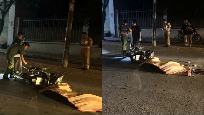 TP.HCM: Hiện trường vụ người đàn ông tử vong thương tâm trên đường vào rạng sáng
