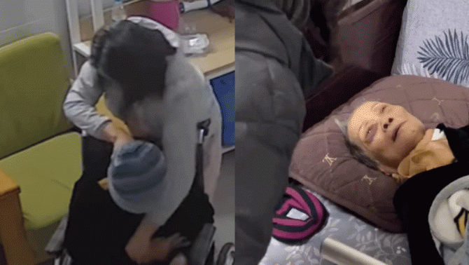 Clip nữ giúp việc bạo hành dã man cụ bà 90 tuổi bị bại liệt: Liên tục vặn cổ, đánh đập và chửi bới