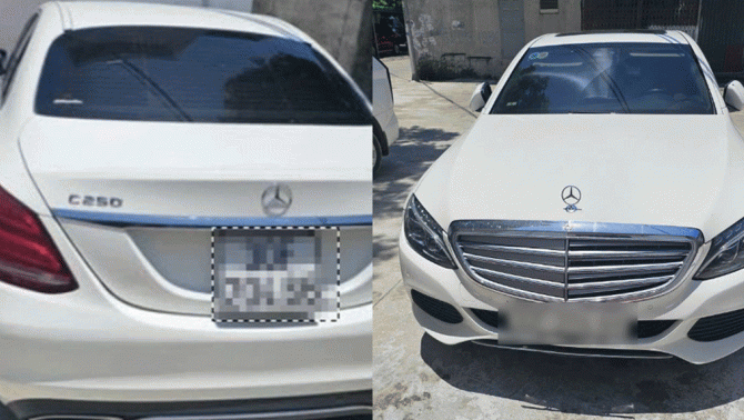 Tình tiết lạ vụ người phụ nữ mang xe Mercedes C250 đến sơn và sửa rồi để ở quán suốt 2 năm không lấy