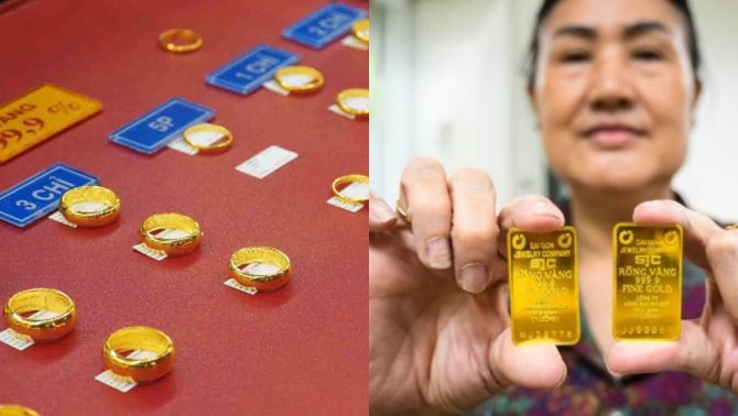 Giá vàng chốt phiên 26/1 biến động mạnh: SJC áp sát đỉnh mới, thị trường thế giới vượt mốc lịch sử chưa từng có