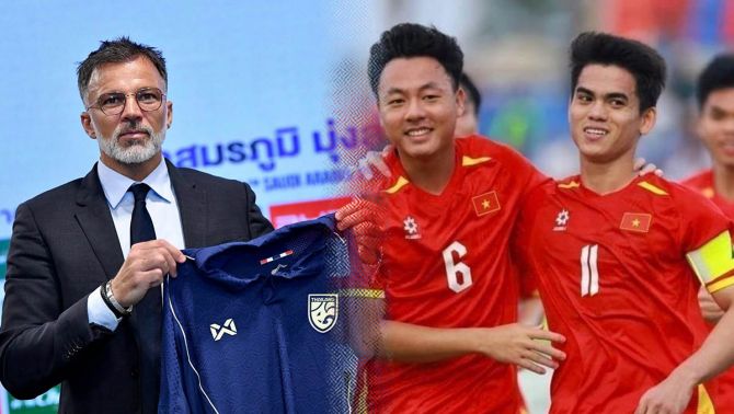 U23 Việt Nam nhận 'gáo nước lạnh', HLV Thái Lan khiến CĐM 'dậy sóng' sau phát biểu gây tranh cãi