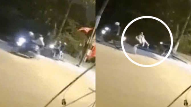 Kinh hoàng nhóm côn đồ đi 5 xe máy vây chặn, chém tới tấp một thanh niên phải nhập viện cấp cứu