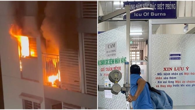 Không có phép màu cho 2 mẹ con gặp nạn trong vụ cháy chung cư ở TPHCM, người mẹ qua đời sau 3 ngày điều trị