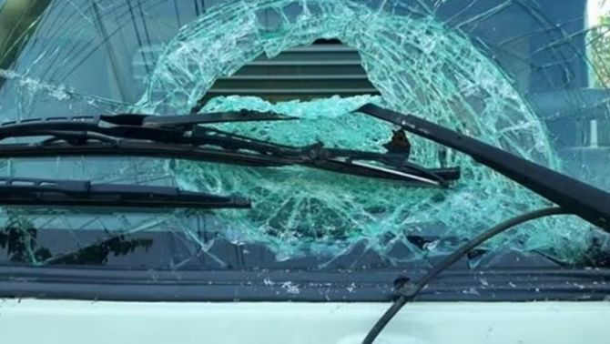 Cái kết cho đối tượng vừa ra tù đã gây sự, dùng đá ném vỡ kính xe tải của hàng xóm