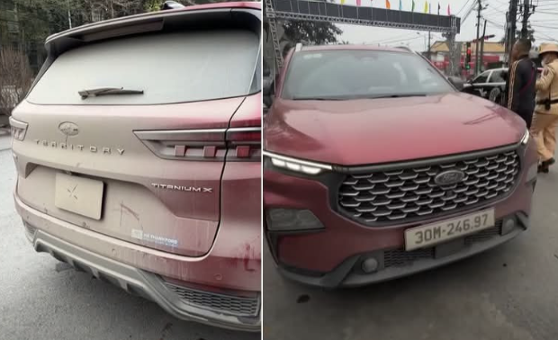 Ford Territory dính phạt nặng vì biển số bẩn: Tài xế nộp 23 triệu đồng, trừ 6 điểm GPLX