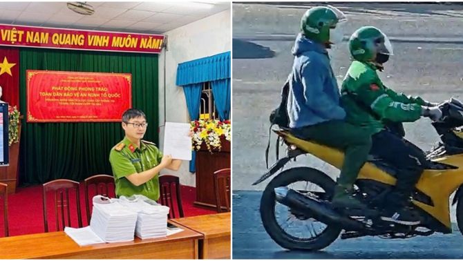 Công an thông tin khẩn về việc truy tìm 2 tên cướp ngân hàng ôm 1,8 tỷ bỏ trốn ở Gia Lai