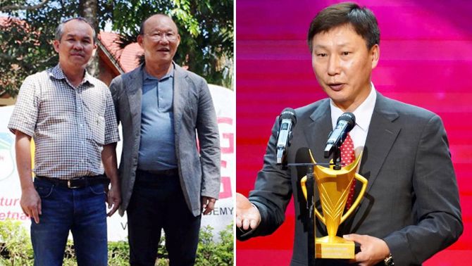 Nhận danh hiệu cao quý cùng bóng đá Việt Nam, HLV Kim Sang Sik gửi lời cảm ơn đến 'người đặc biệt'
