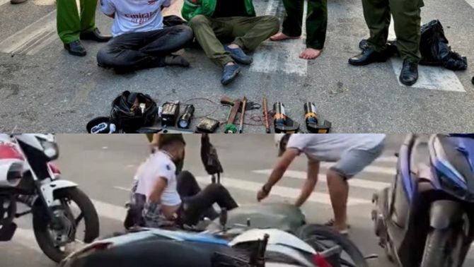 TP.HCM: Nghẹt thở giây phút khống chế 2 thanh niên trộm chó, 'cả gan' xịt hơi cay vào Công an