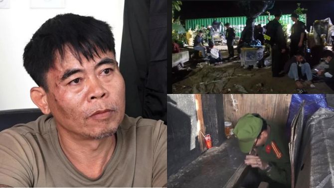 Bắt ông trùm dùng ma túy sai khiến người nghiện làm việc, kinh hoàng cảnh tượng khi đột kích hầm trú ẩn