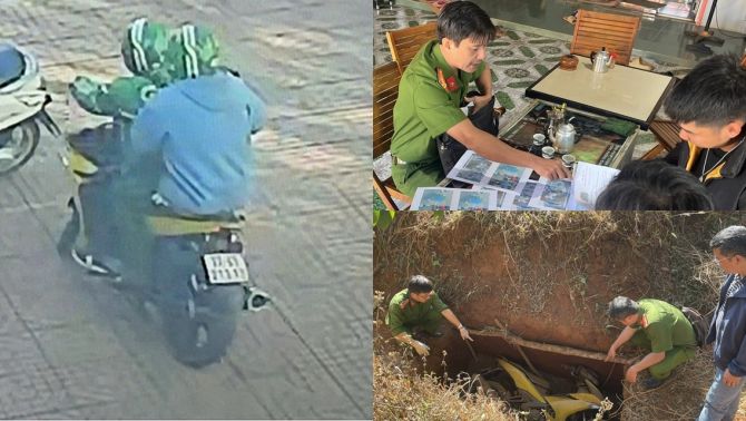 Công an thông tin mới về vụ cướp ngân hàng ở Gia Lai, kêu gọi người dân góp sức truy bắt 2 nghi phạm