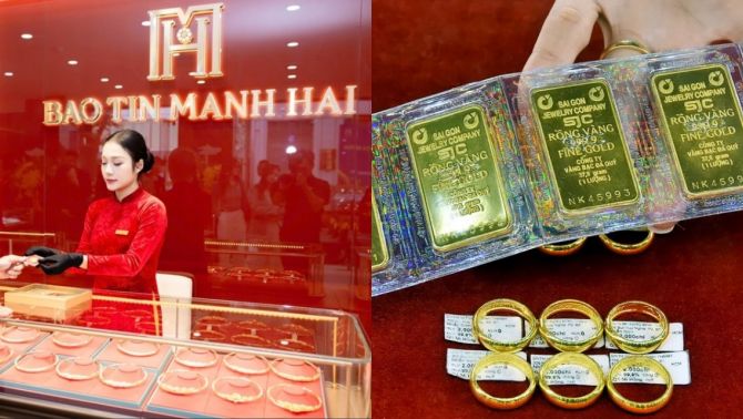 Giá vàng hôm nay 2-2 tiếp tục neo cao sau biến động dữ dội, vàng SJC bán ra 172 triệu đồng khiến thị trường thận trọng